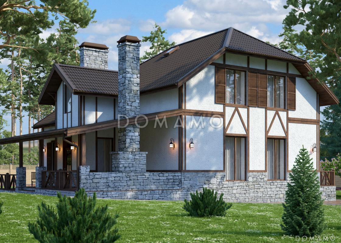 Технология строительства дома в стиле фахверк — Укрбио