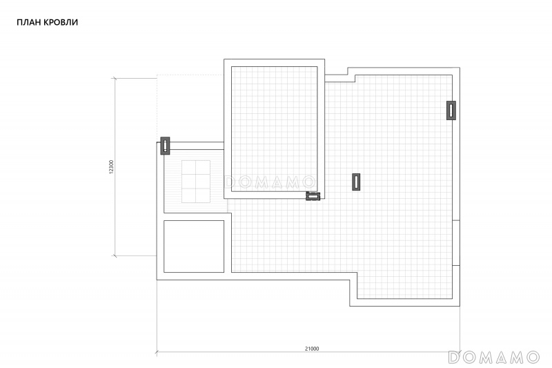 План кровли