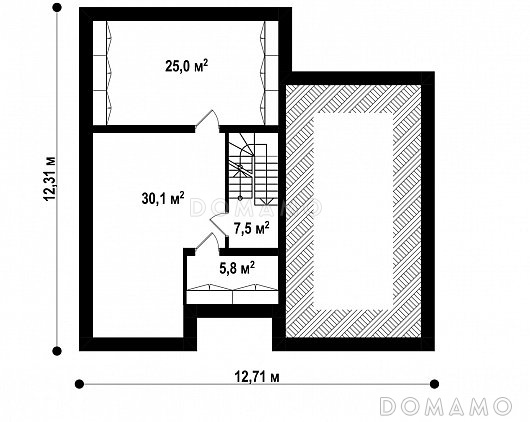 План цокольного этажа