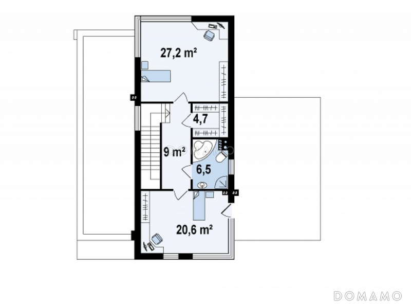 План 2 этажа