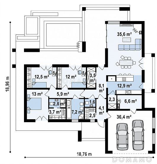 План 1 этажа