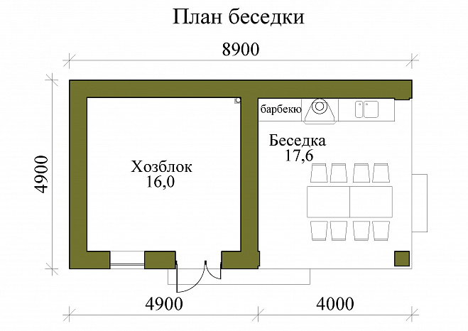 Современная усадьба «Ладога», 165 м²