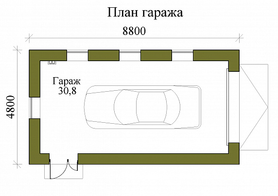 Современная усадьба «Ладога», 165 м²