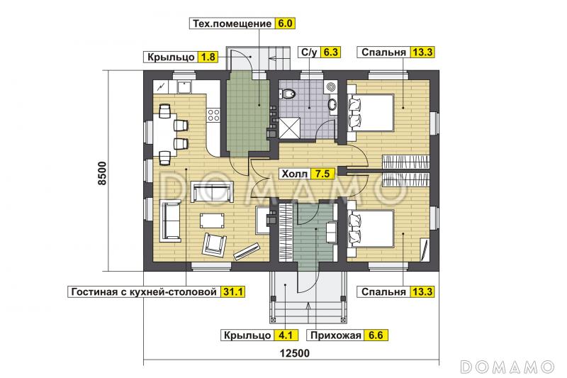 Дизайн интерьера спальни + фотографий