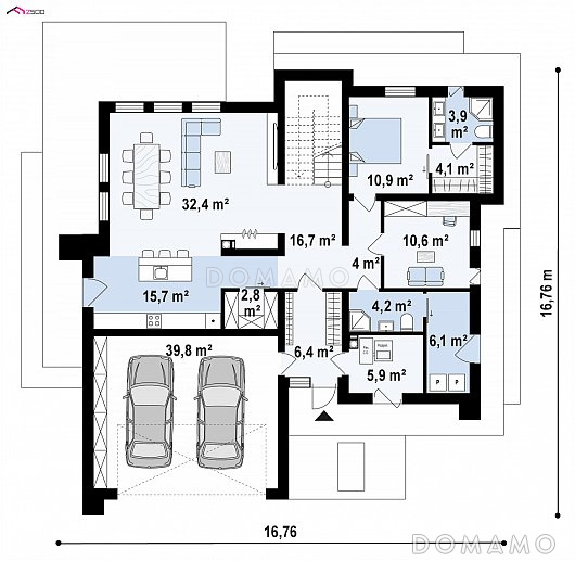 План 1 этажа