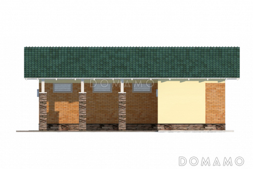 вариант с желтой облицовкой