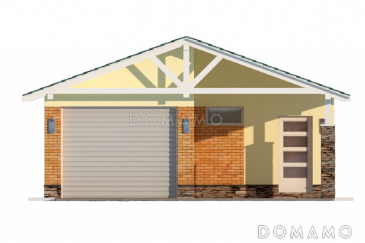 вариант с желтой облицовкой