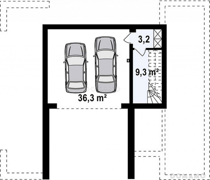План цокольного этажа