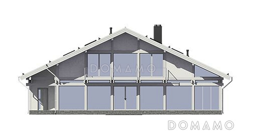 Задний фасад