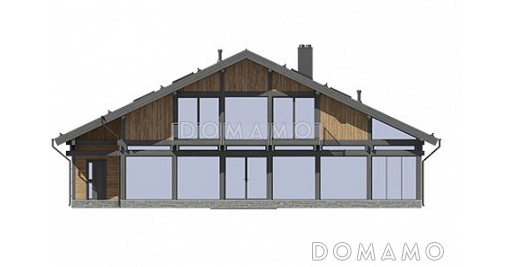 Задний фасад