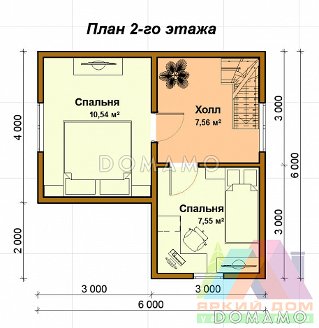 S-1 / План 2 этажа