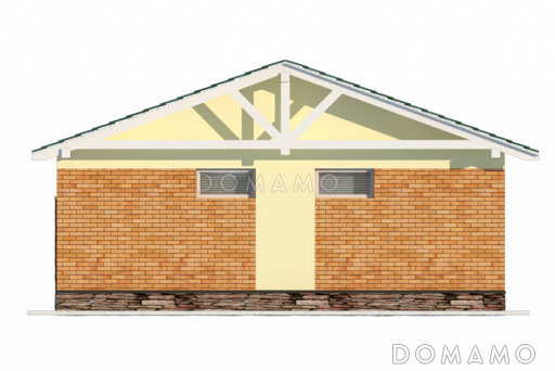 вариант с желтой облицовкой