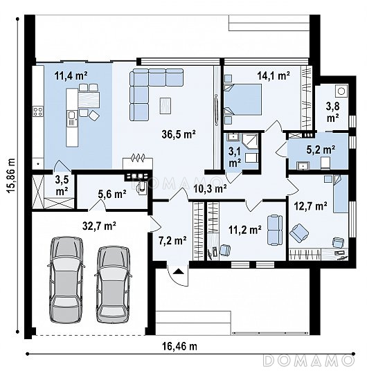 План 1 этажа