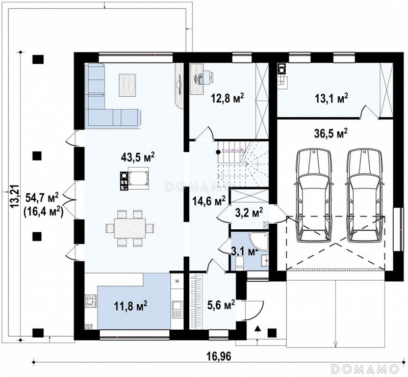 План 1 этажа